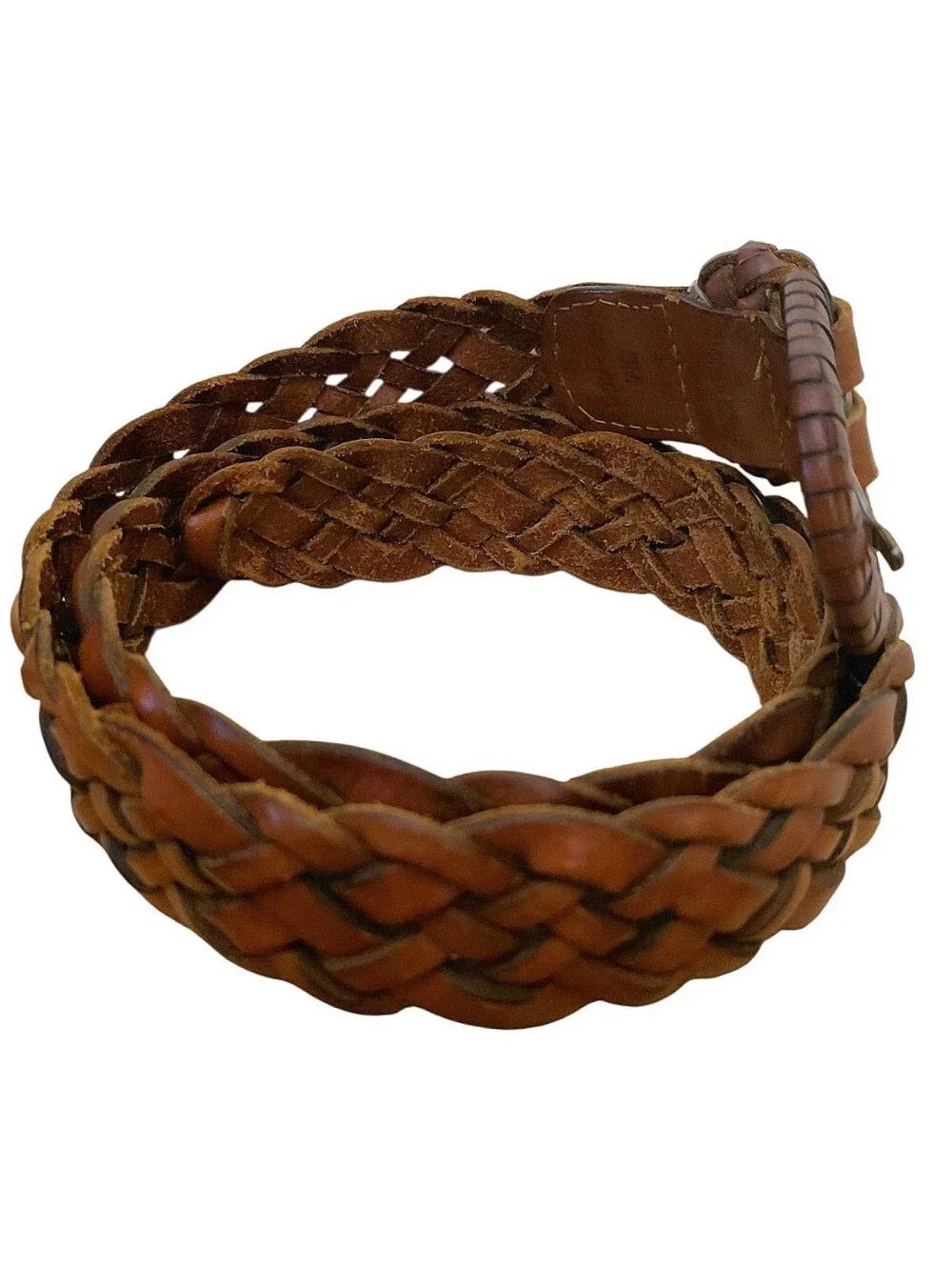 Bohemian Style Woven Braided Leather Belt